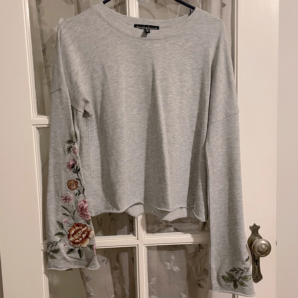 Bell sleeve sweater
